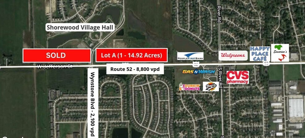 More Photos Of NEC Jefferson St. & Wynstone Blvd, Shorewood Land For Sale