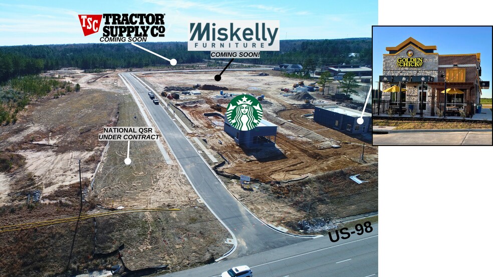 More Photos Of Highway 98 & Lamar Blvd, Hattiesburg Land For Sale