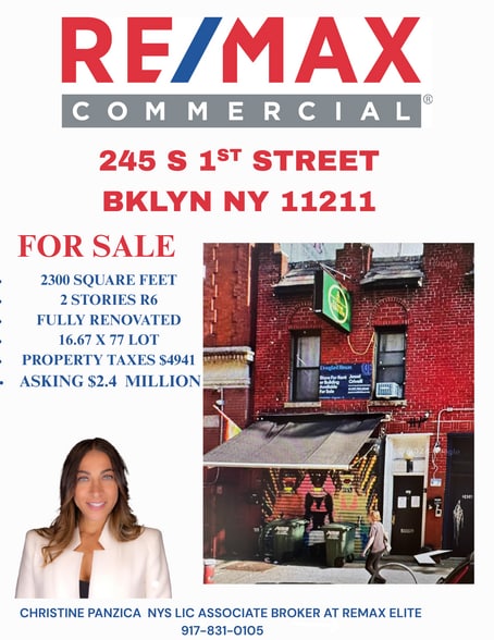 More Photos Of 245 S 1st St, Brooklyn Restaurant For Sale