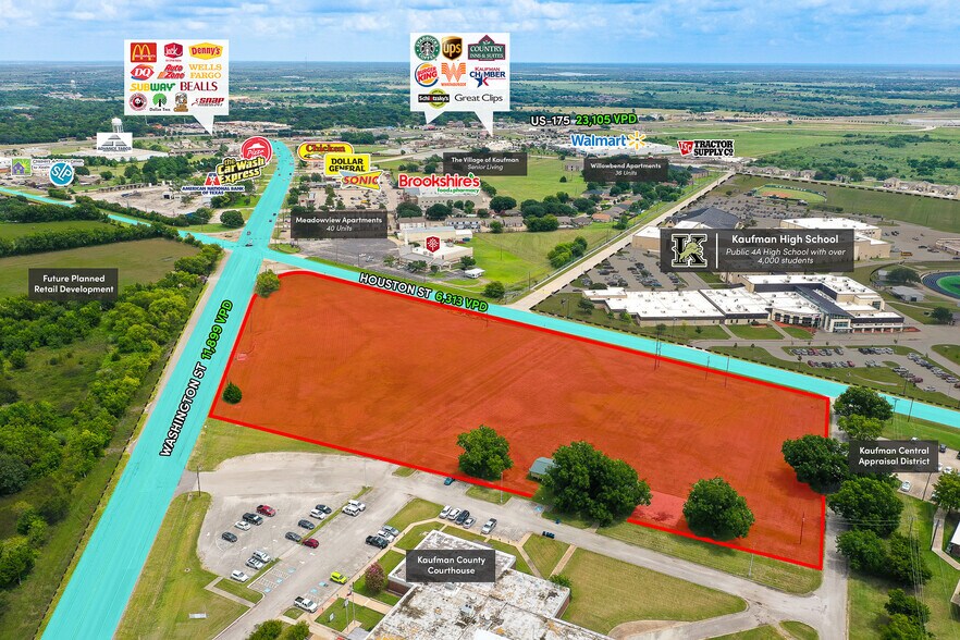 More Photos Of 0000 S Houston St, Kaufman Land For Sale