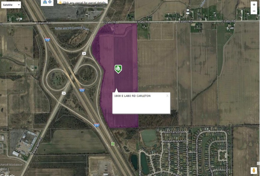 More Photos Of 1808 E Labo Rd, Carleton Land For Sale