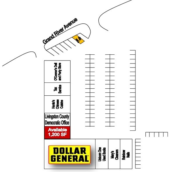 More Photos Of 8028 Grand River Ave, Brighton Storefront For Lease