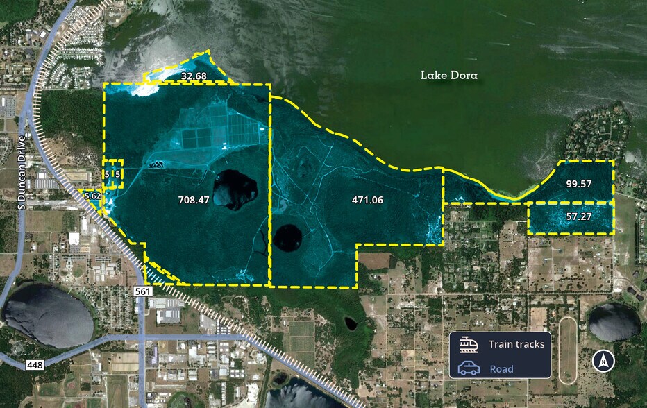 More Photos Of County Road 561 & South Shore of Lake Dora, Tavares Land For Sale