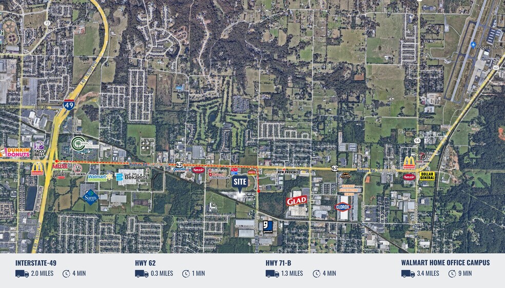 More Photos Of 2003 Town West Dr, Rogers Warehouse For Lease