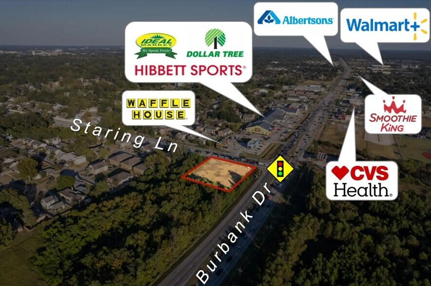 More Photos Of Burbank Dr, Baton Rouge Land For Lease