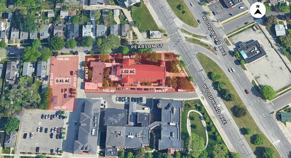 More Photos Of 22201 Woodward Ave, Ferndale Religious Facility For Sale