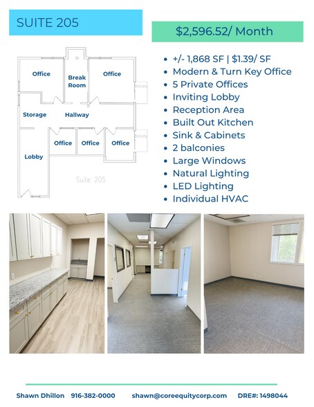 More Photos Of 5530 Birdcage St, Citrus Heights Office For Lease