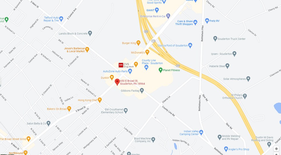 More Photos Of 650 E Broad St, Souderton Land For Lease