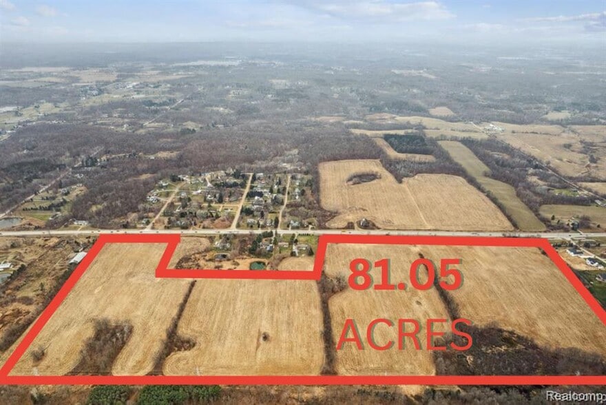 Primary Photo Of 4711 S Lapeer Rd, Metamora Land For Sale