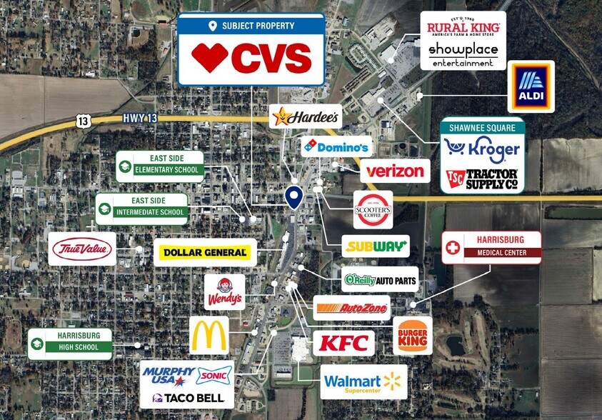 More Photos Of 1 S Commercial St, Harrisburg Freestanding For Sale