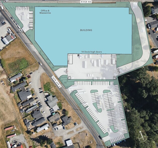 More Photos Of 7702 River Rd E, Puyallup Contractor Storage Yard For Lease