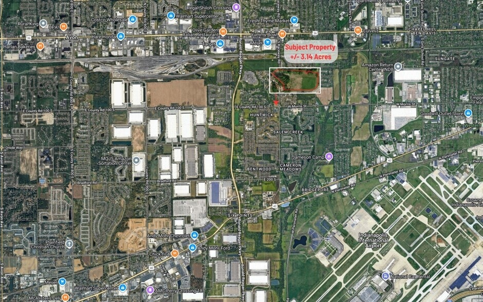 More Photos Of E CR 100 S, Indianapolis Land For Sale