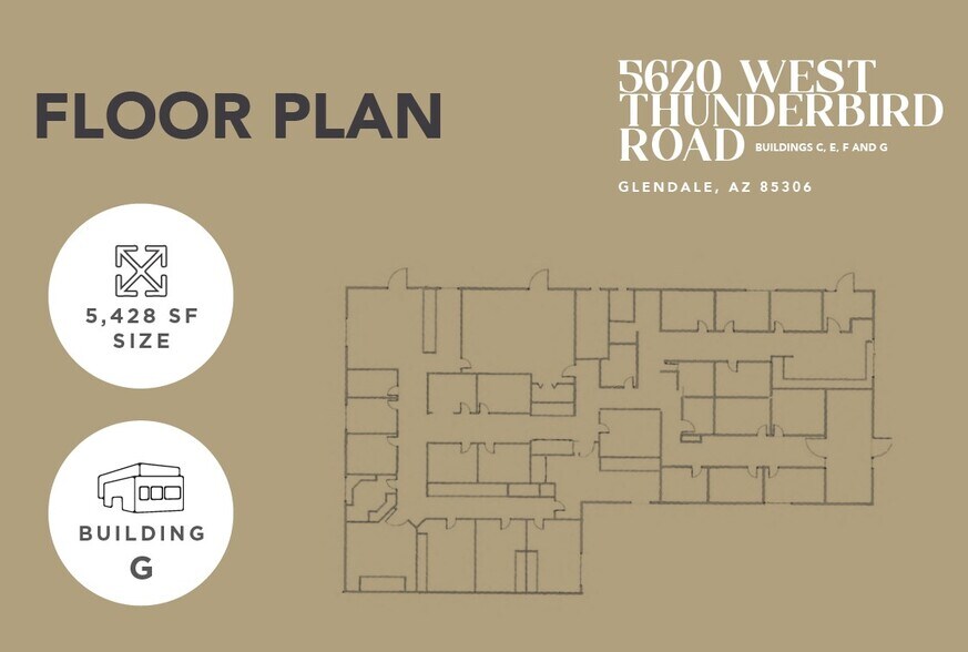 More Photos Of 5750 W Thunderbird Rd, Glendale Unknown For Lease