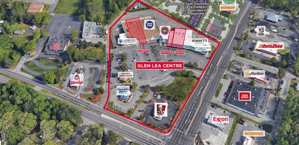 More Photos Of 3800-3824 Mechanicsville Pike, Richmond Unknown For Lease