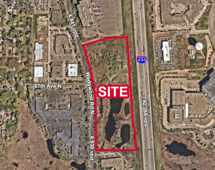 Primary Photo Of Wedgwood Road N @ Bass Lake Road, Maple Grove Land For Sale