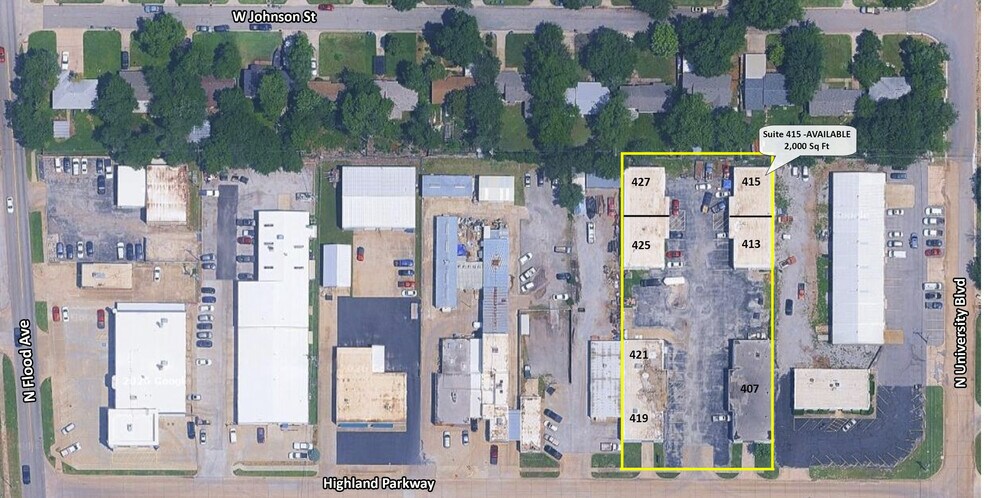 More Photos Of 407-409 Highland Pky, Norman Unknown For Lease