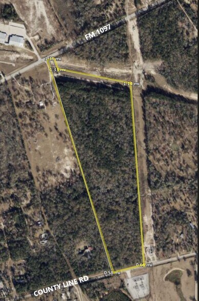 Primary Photo Of 44.8 +/- Acres FM 1097, Willis Land For Sale