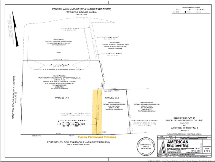 More Photos Of 5028 Portsmouth Blvd, Chesapeake Land For Lease