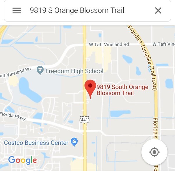 More Photos Of 9819 S Orange Blossom Trl, Orlando Industrial For Lease