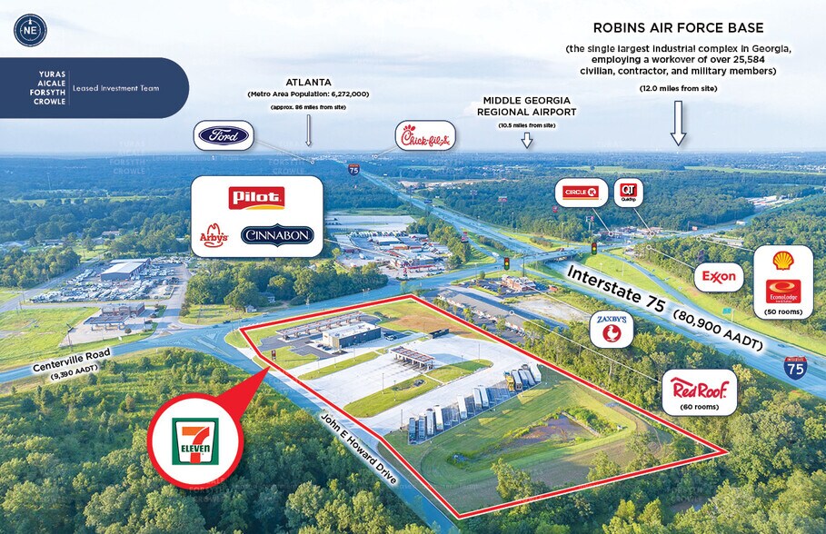 More Photos Of GA Highway 247 Connector, Byron Convenience Store For Sale