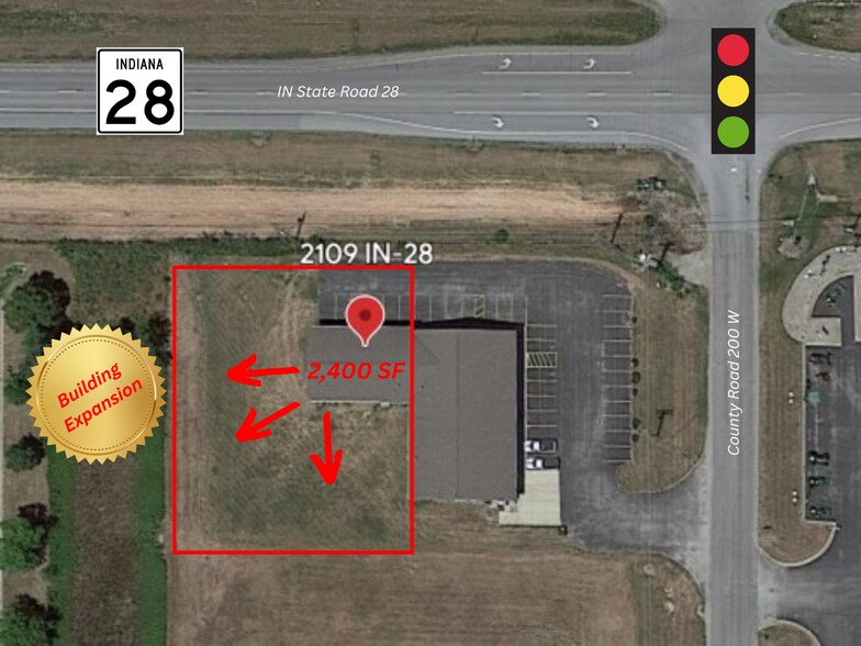 More Photos Of 2101 W State Road 28, Frankfort Freestanding For Lease