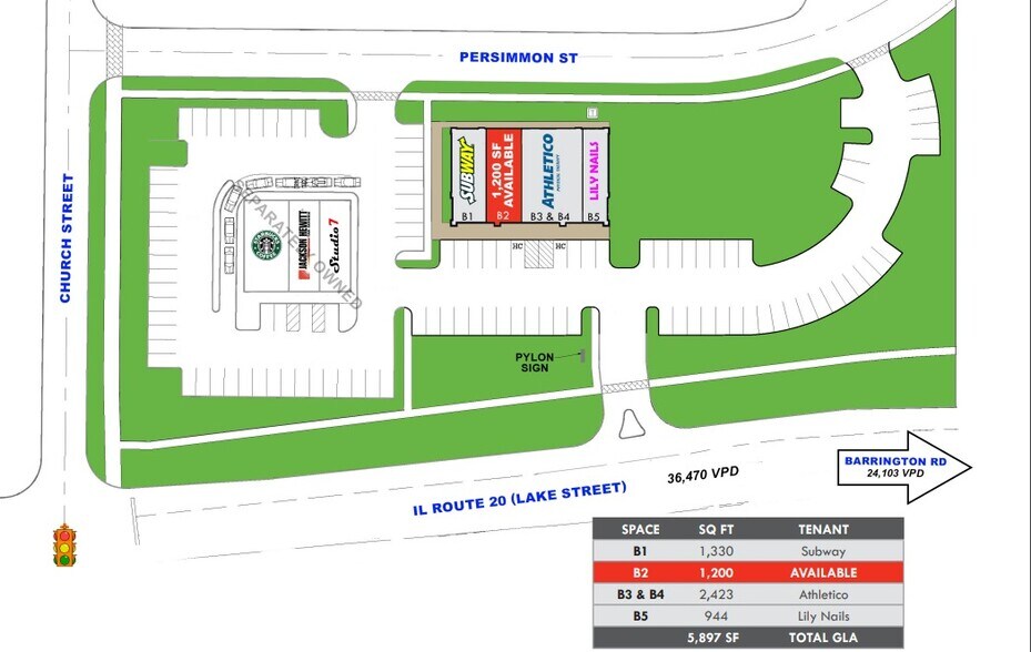 More Photos Of 1738-1756 Lake St, Hanover Park Freestanding For Lease