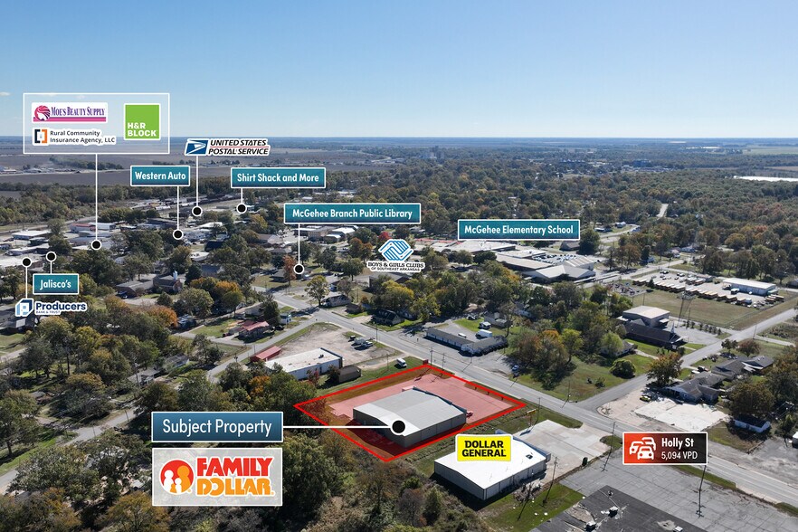 More Photos Of 606 Holly St, McGehee Freestanding For Sale