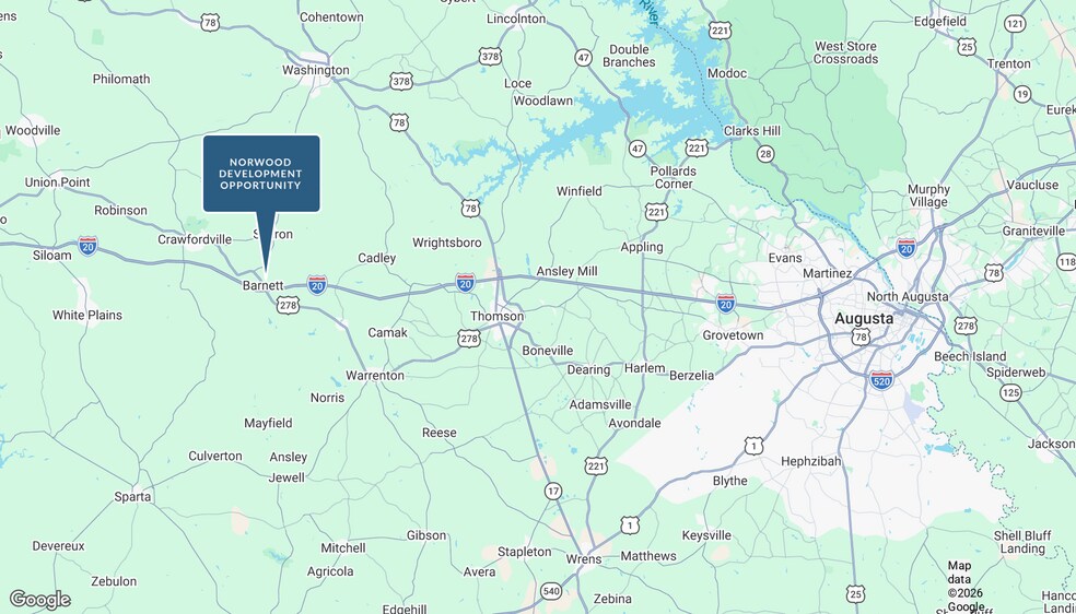 More Photos Of 0 US Highway 278, Norwood Land For Sale