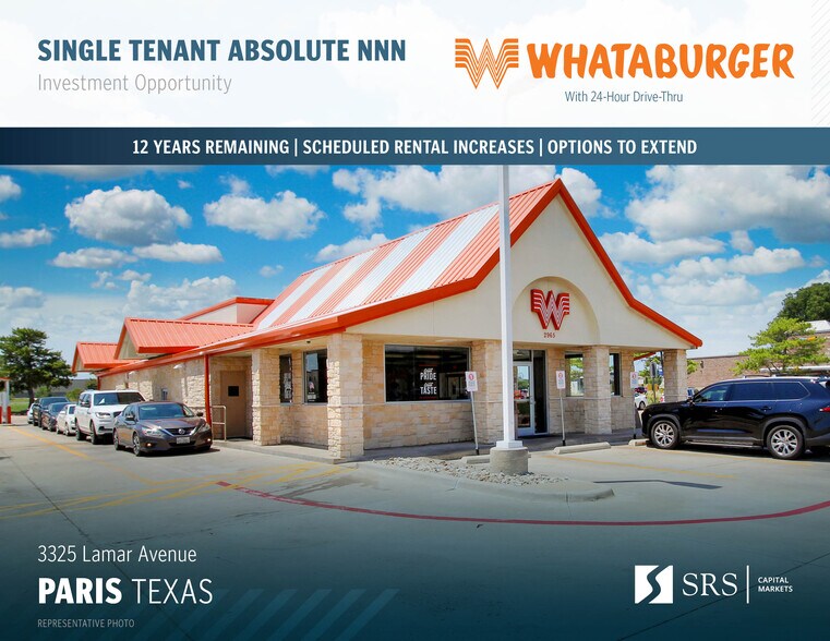 Primary Photo Of 3325 Lamar Ave, Paris Fast Food For Sale