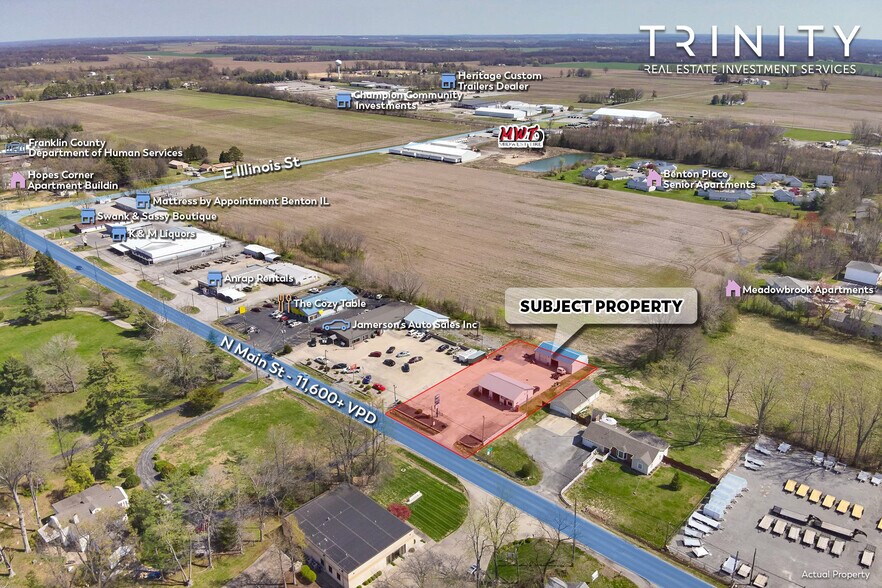 More Photos Of 1510 N Main St, Benton Freestanding For Sale