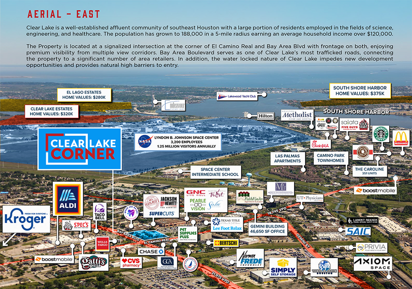 More Photos Of 16811 El Camino Real, Houston Unknown For Lease