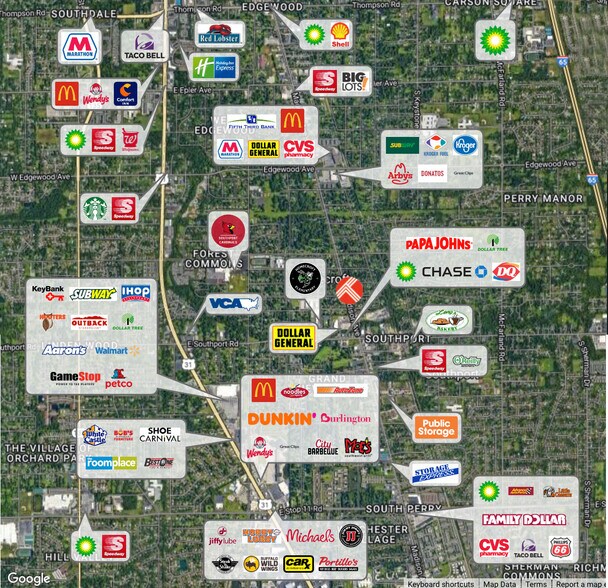 More Photos Of 7002 S Madison Ave, Indianapolis Land For Sale