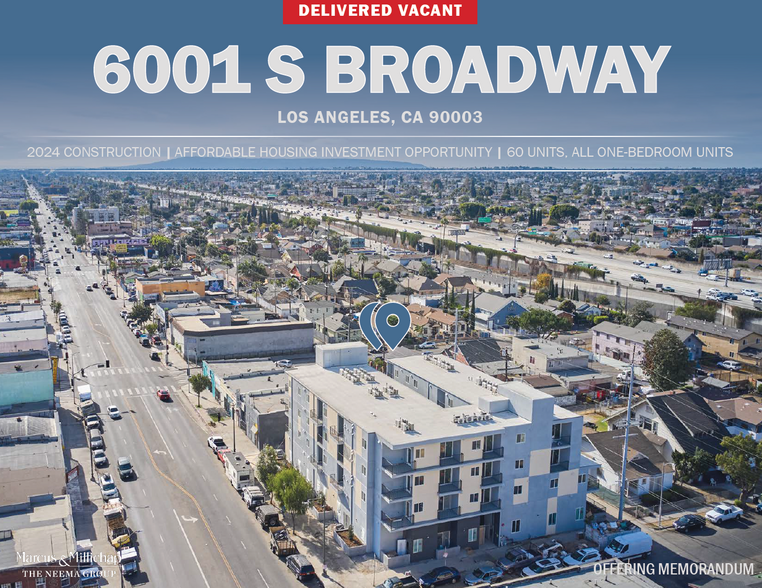 Primary Photo Of 6001 S Broadway, Los Angeles Apartments For Sale