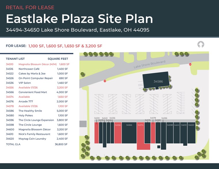 More Photos Of 34586 Lakeshore Blvd, Eastlake Unknown For Lease