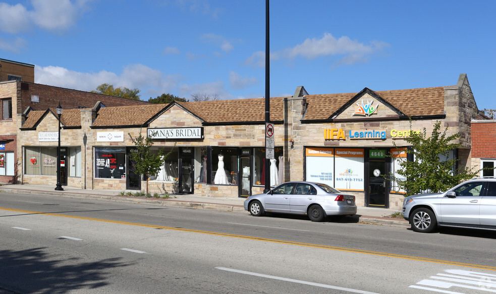 Primary Photo Of 4640-4650 Oakton St, Skokie Storefront For Lease