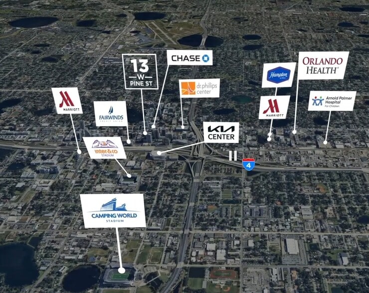 More Photos Of 13-23 W Pine St, Orlando Storefront Retail Office For Sale