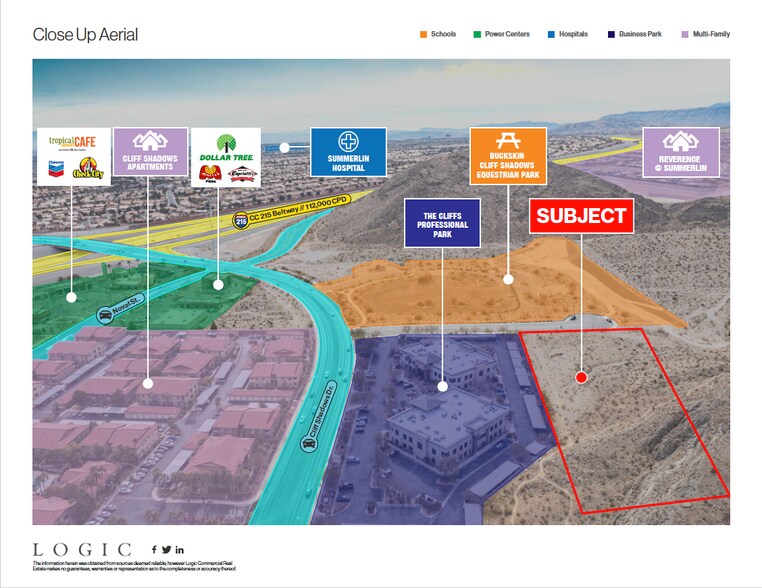 More Photos Of Buckskin @ W. Cliff Shadows Pkwy., Las Vegas Land For Sale