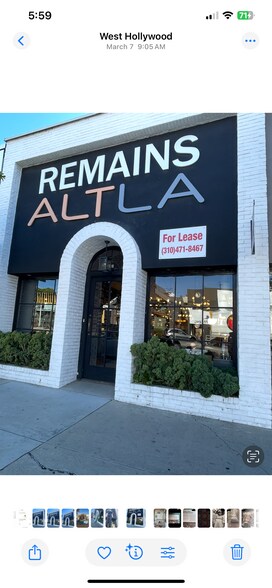 More Photos Of 808 N La Cienega Blvd, Los Angeles Storefront Retail Office For Lease