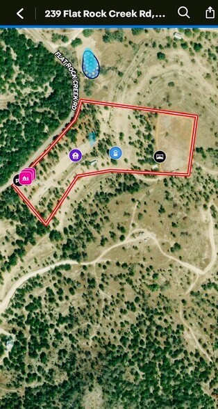 More Photos Of 239 Flat Rock Creek Rd, Comfort Land For Sale