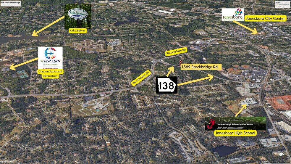 More Photos Of 1589 Stockbridge Rd, Jonesboro Land For Sale