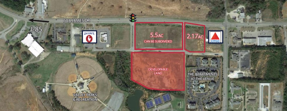 Primary Photo Of 507 Fob James Dr, Valley Land For Sale