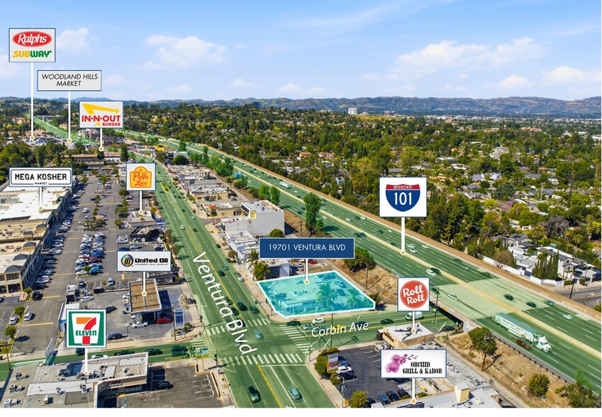 More Photos Of 19701 Ventura Blvd, Woodland Hills General Retail For Sale