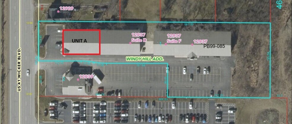 More Photos Of 12937 Wicker Ave, Cedar Lake Storefront For Lease