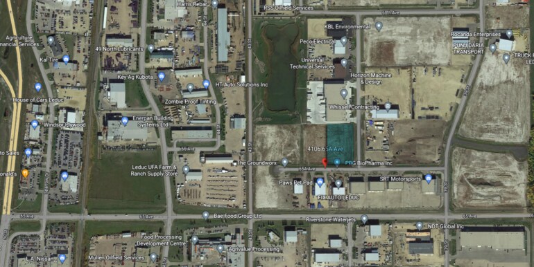 Primary Photo Of 4106 65A Av, Leduc Land For Lease