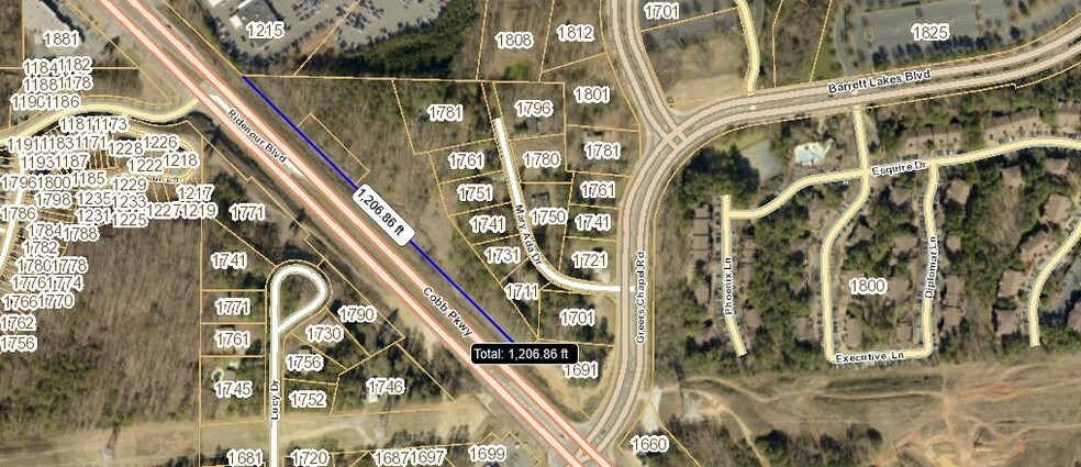 More Photos Of 1777 Cobb Pky, Kennesaw Land For Sale