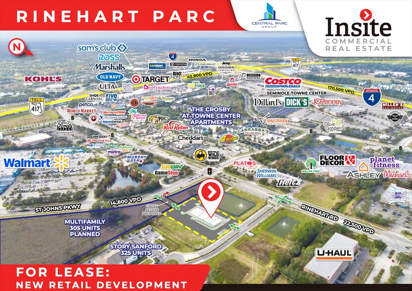 Primary Photo Of Rinehart Rd & St. Johns Pkwy, Sanford General Retail For Lease