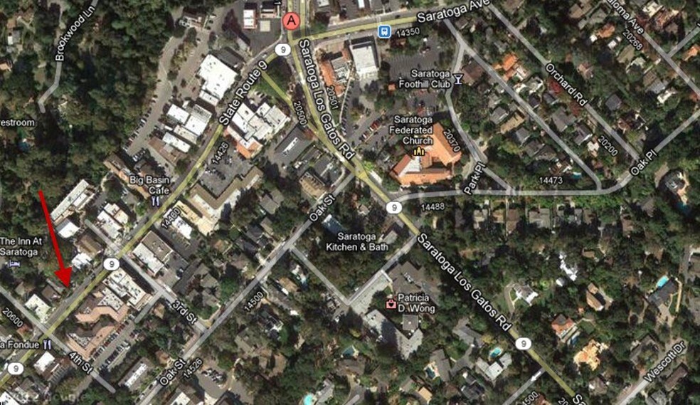 More Photos Of 14521 Big Basin Way, Saratoga General Retail For Lease