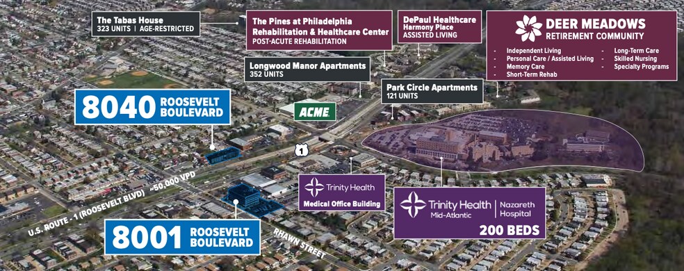 More Photos Of 8001 Roosevelt Blvd, Philadelphia Office For Sale