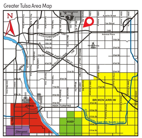 More Photos Of 1247-1255 N Garnett Rd, Tulsa Warehouse For Lease