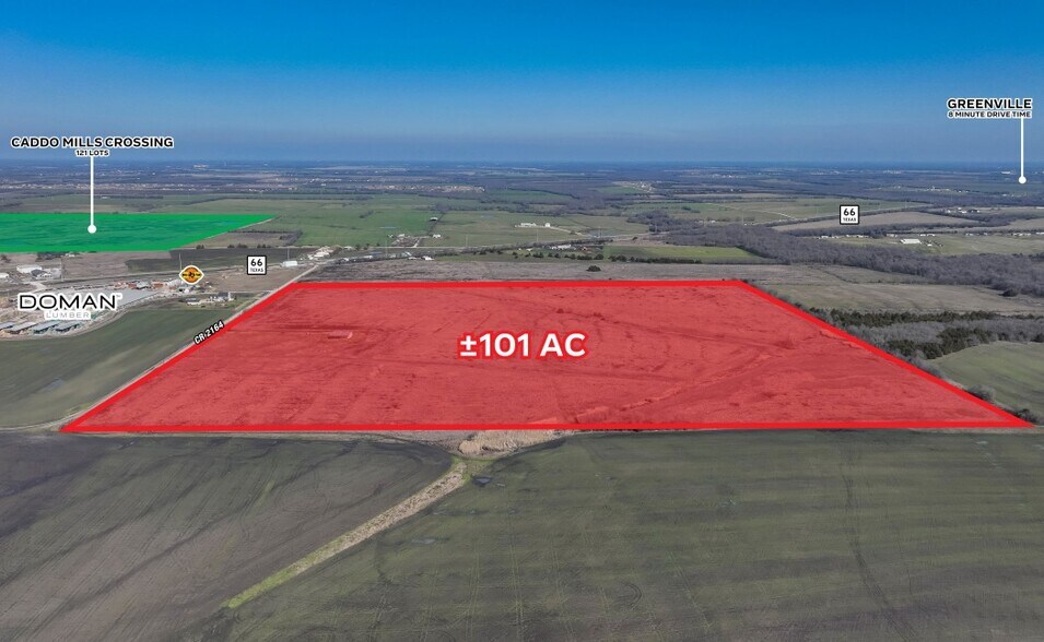 Primary Photo Of 2057 County Road 2164, Caddo Mills Land For Sale